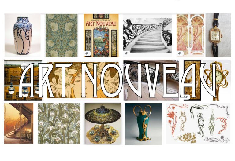 Art Nouveau Objects and Design: Online Auction Selection