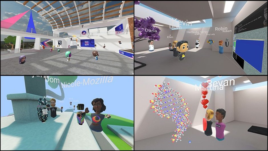 Mozilla Hubs: A Free Virtual Reality Platform for Everyone