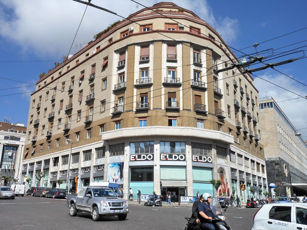 Palazzo Troise, Naples, by Alessandro Carnelli (1934–36)
