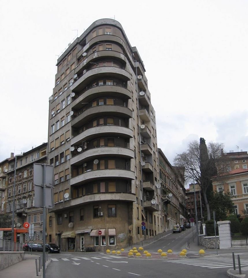 Grattacielo Piccolo, Fiume by Raoul Puhali