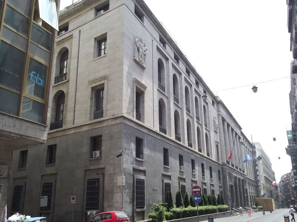 Palazzo del Banco di Napoli by Marcello Piacentini