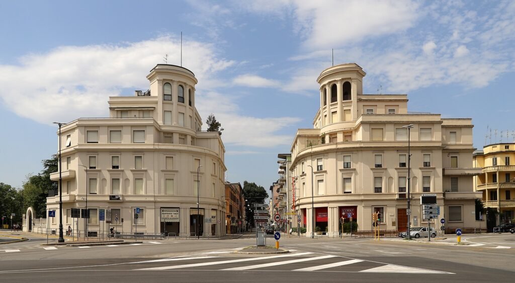 Twin Palazzine in Forlì by Cesare Bazzani, 1933