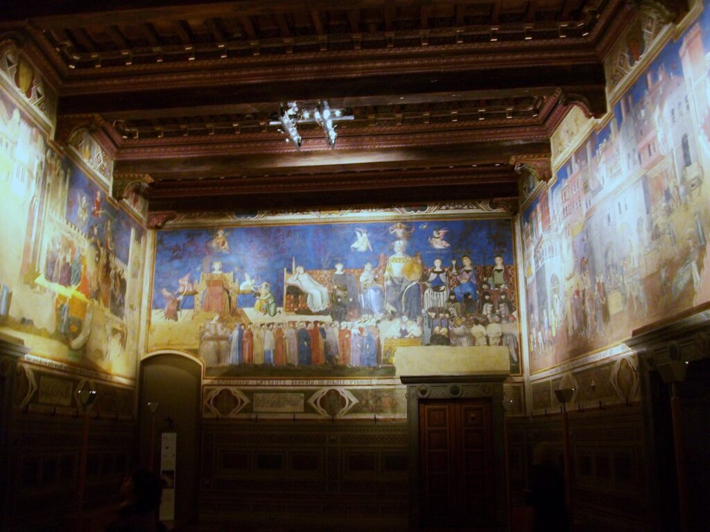 Sala dei Nove, full room