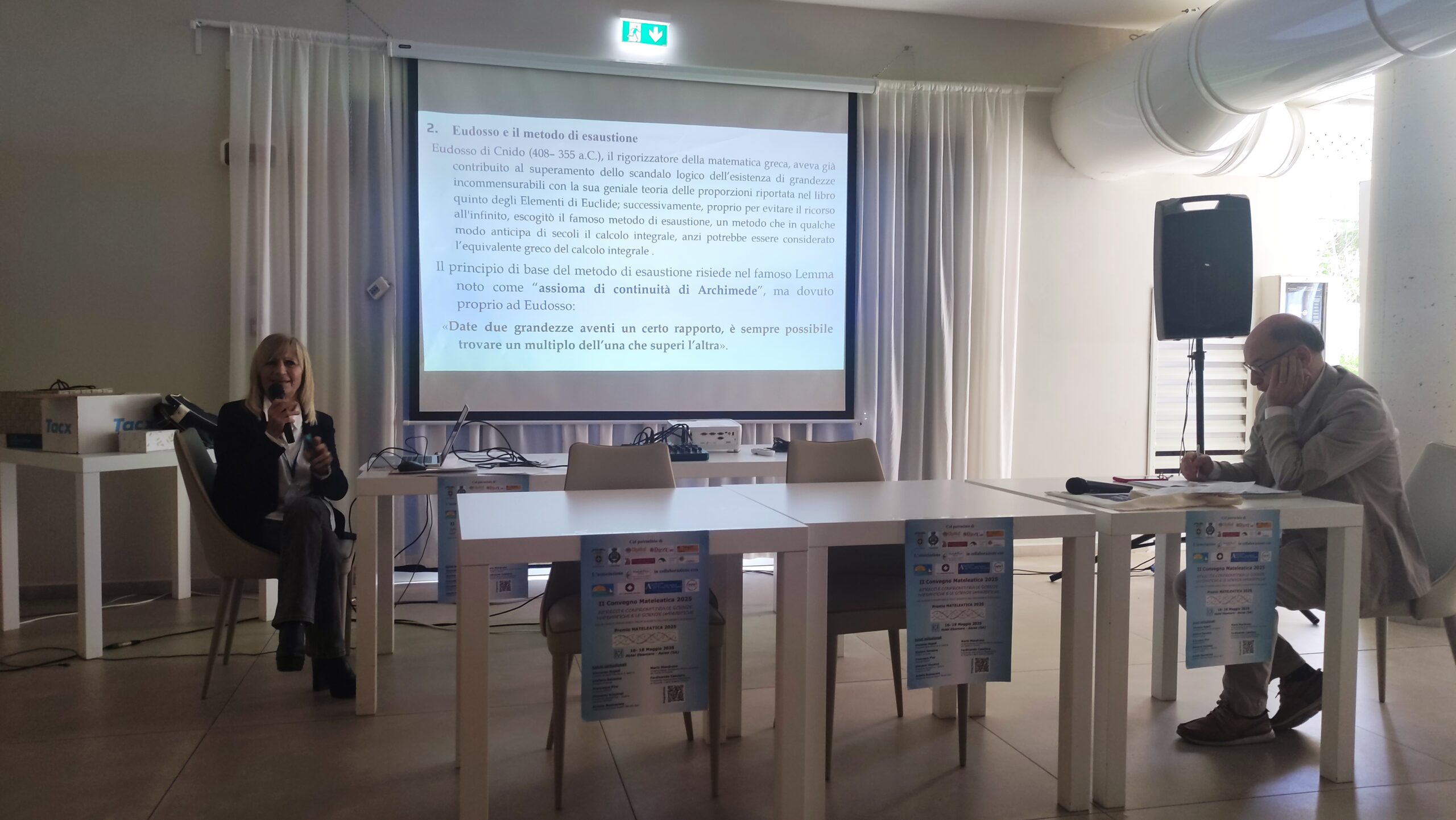 2°Convegno MatEleatica "Intrecci e confronti tra le Scienze Matematiche e le Scienze Umanistiche" Ascea,16-18 maggio 2025