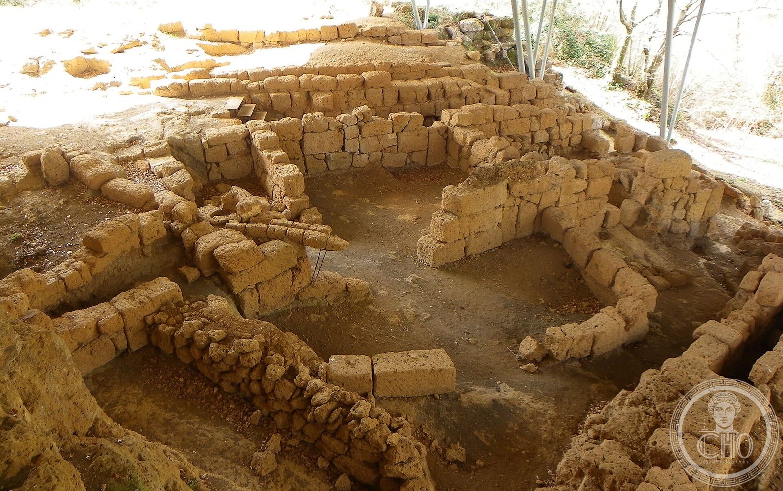Etruscan Necropolis of San Giovenale — via Wikimedia Commons