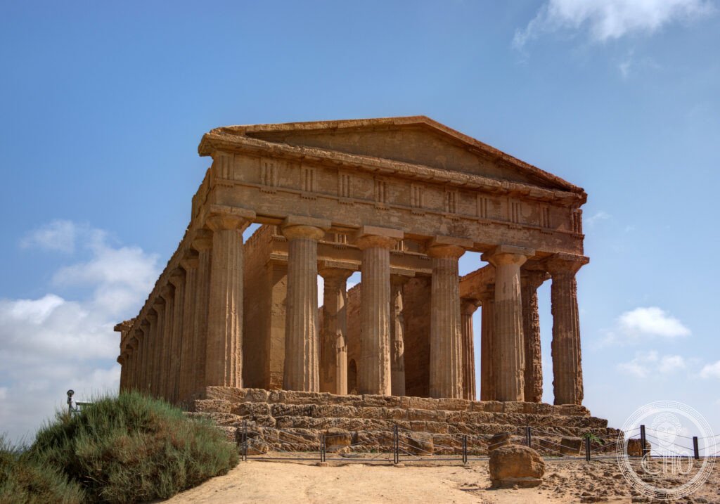 Italy, Sicily, Agrigento, Valley of the Temples, Temple of Concordia