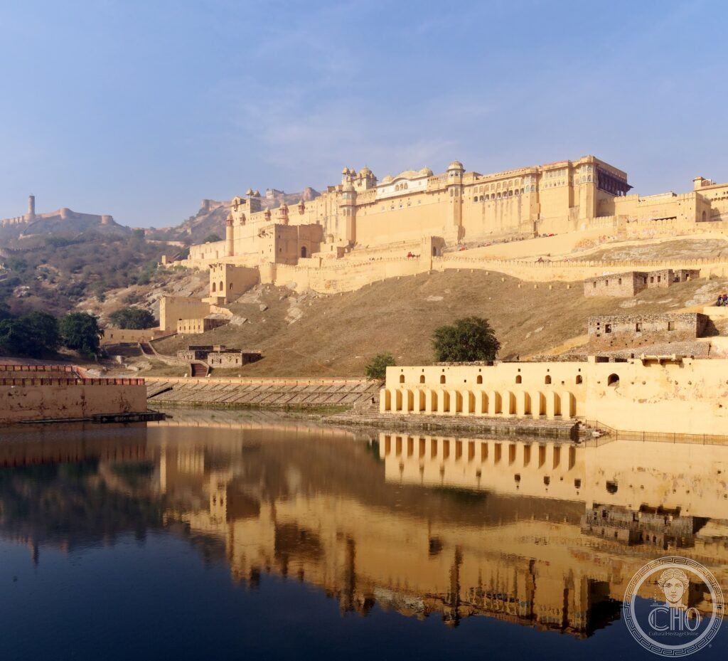 Amber Fort Rajasthan India Jaipur Mughal Rajput architecture UNESCO World Heritage