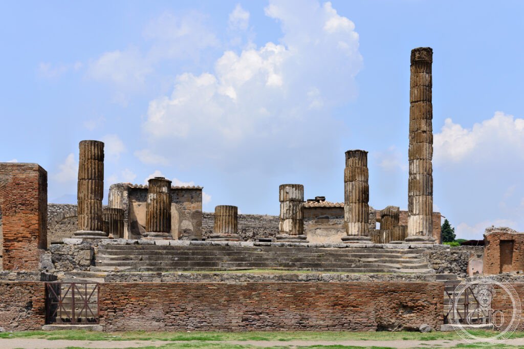 Forum, ancient Roman Pompeii, Campania, Italy.