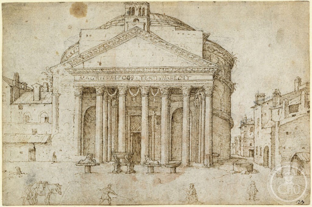 Anonymus B, Pantheon, c. 1538-1540, formerly attributed to Maarten van Heemskerc