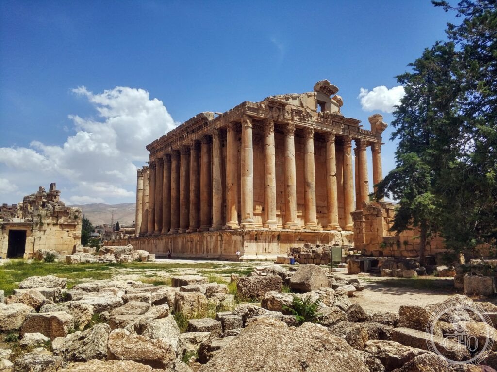 Baalbek Lebanon Temple of Jupiter Roman columns Heliopolis UNESCO World Heritage