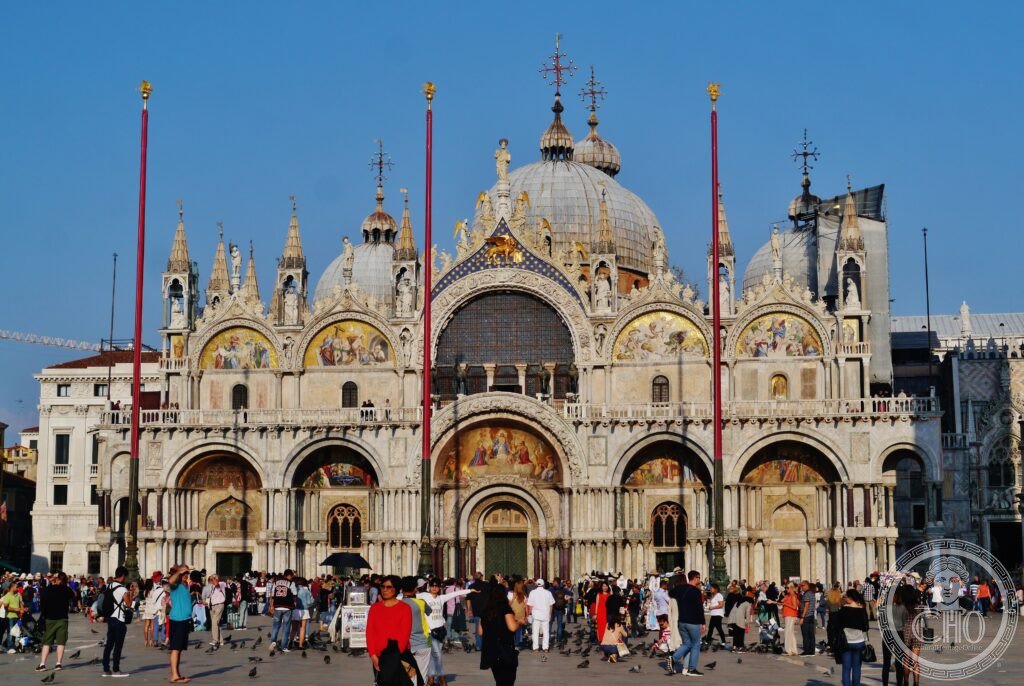Basilica San Marco Venice Italy Byzantine mosaic Piazza San Marco UNESCO World Heritage