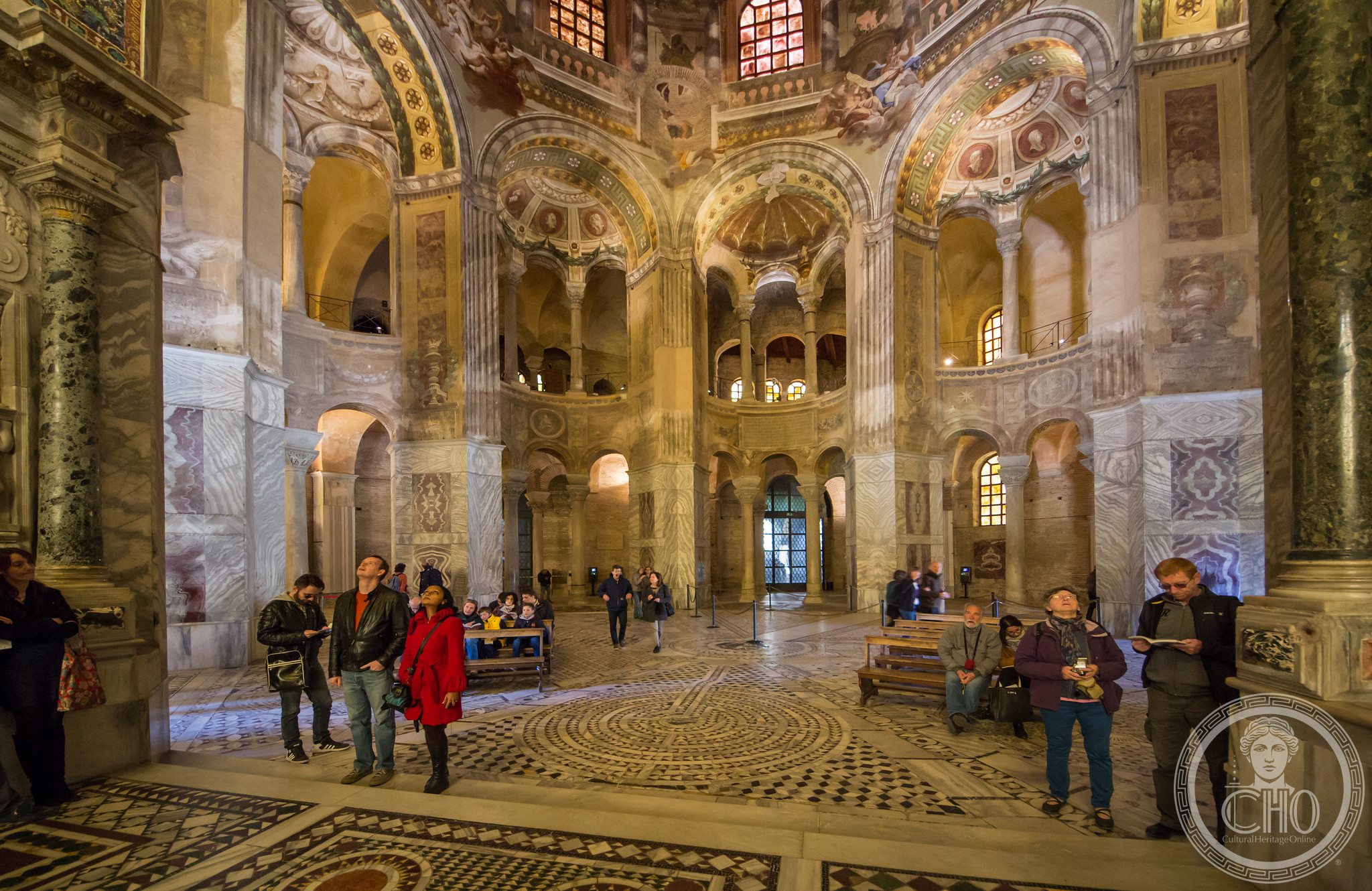 Interno della Basilica di San Vitale a Ravenna