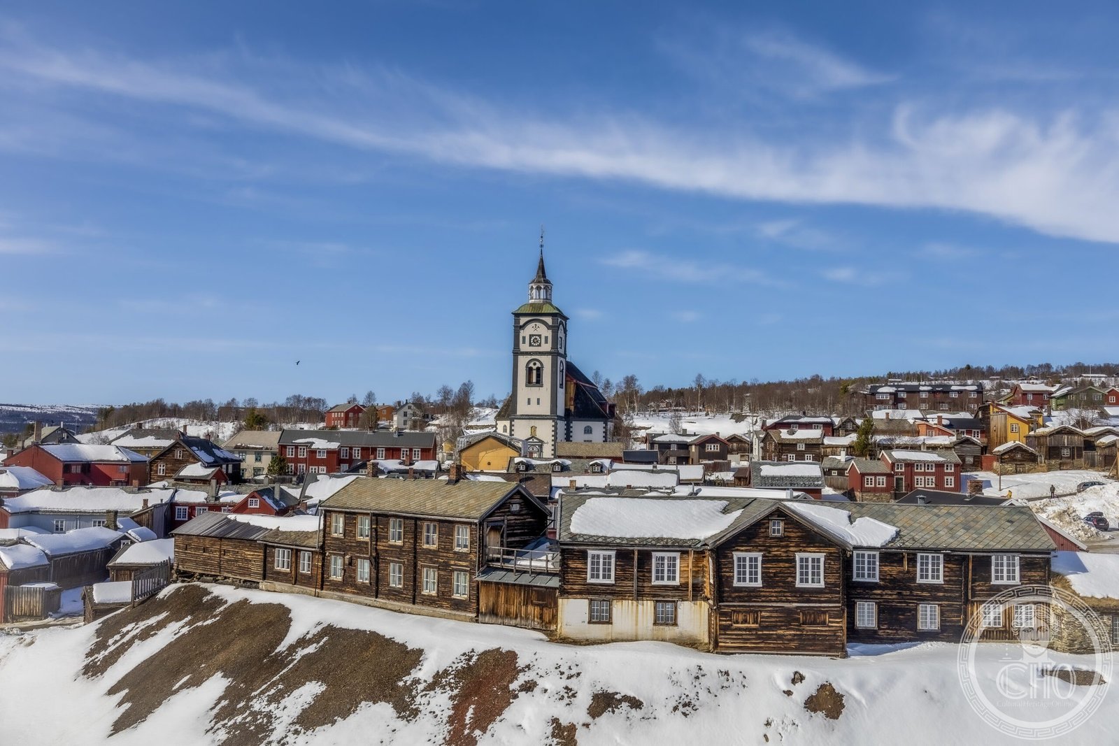 La città mineraria di Røros, patrimonio mondiale UNESCO, Norvegia