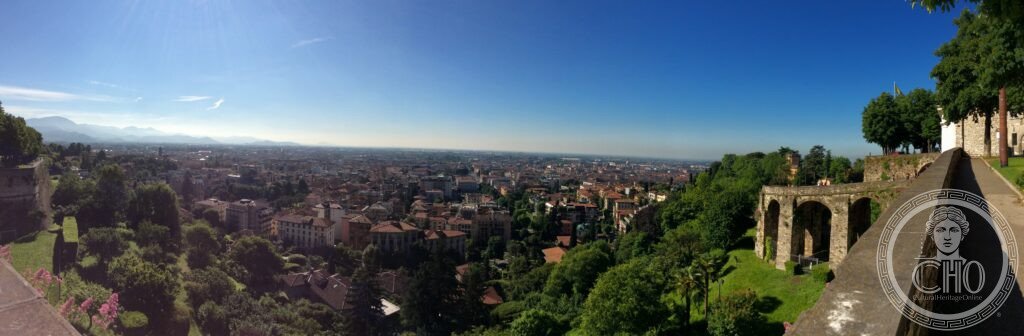 Bergamo Alta Panoramic View