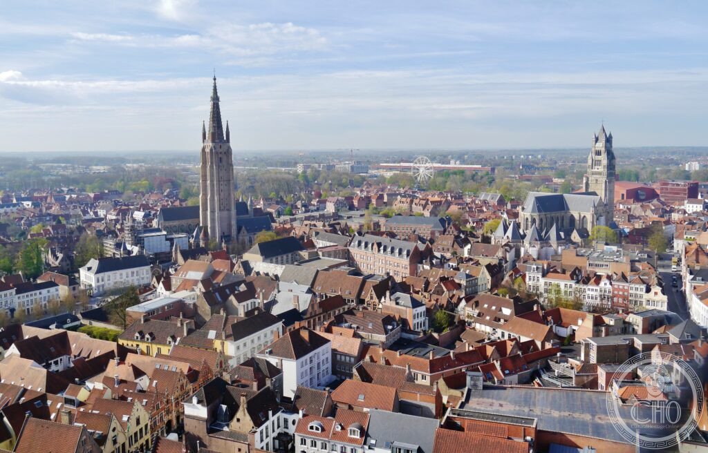 Bruges medieval city Belgium canals Belfry Market Square Flemish Primitives van Eyck UNESCO World Heritage well-preserved medieval