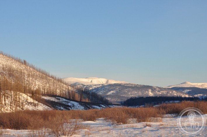 Burkhan Khaldun sacred mountain in Khentii province, Mongolia — the forested peak venerated as the birthplace and burial site of Genghis Khan, Founder of the Mongol Empire