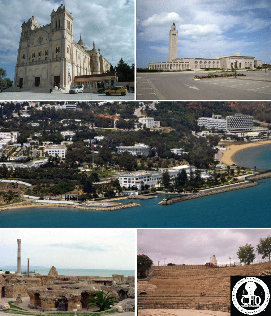 Carthage Tunisia Punic Roman ruins Mediterranean UNESCO World Heritage