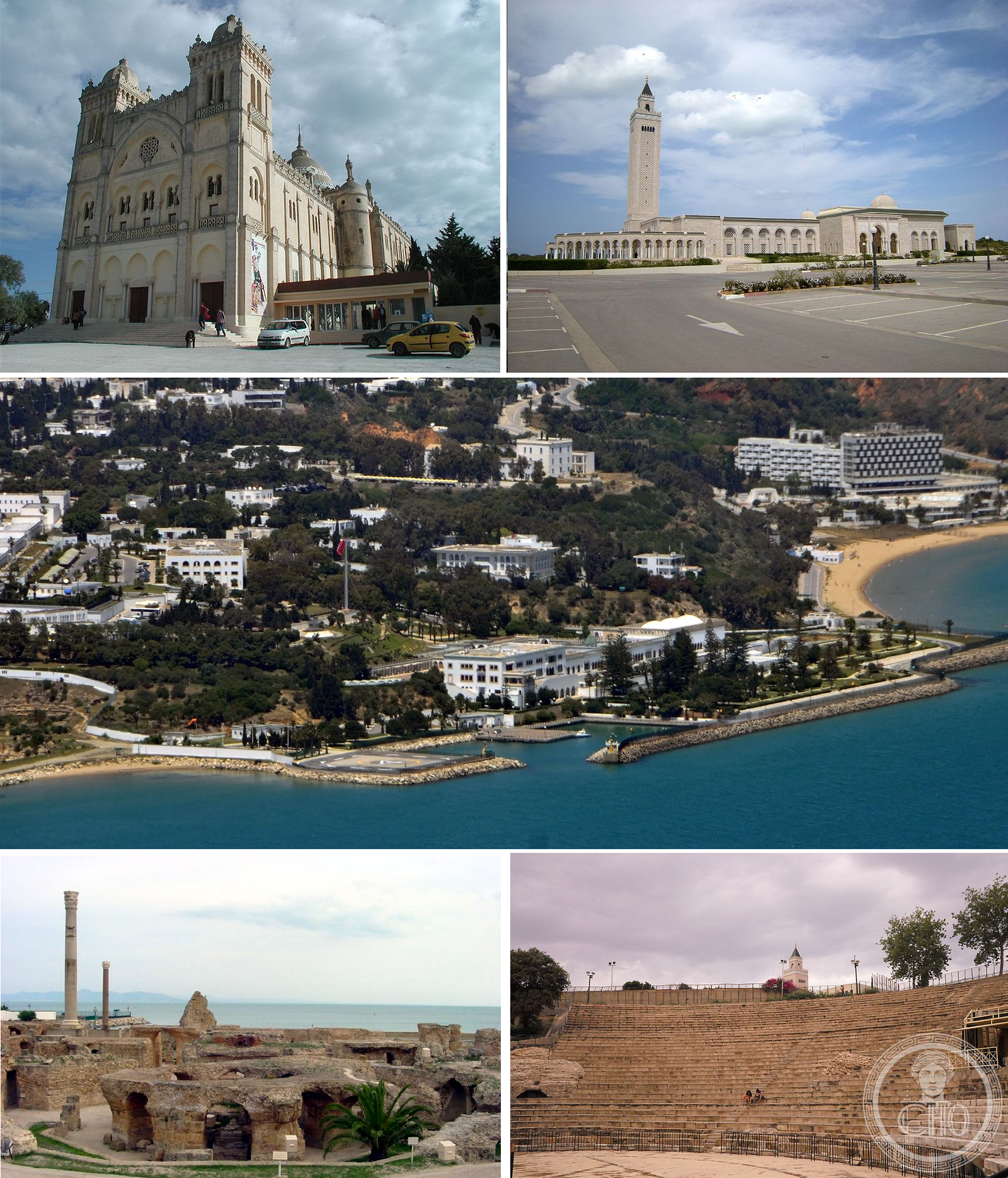 Archaeological Site of Carthage, a UNESCO World Heritage Site in Tunisia