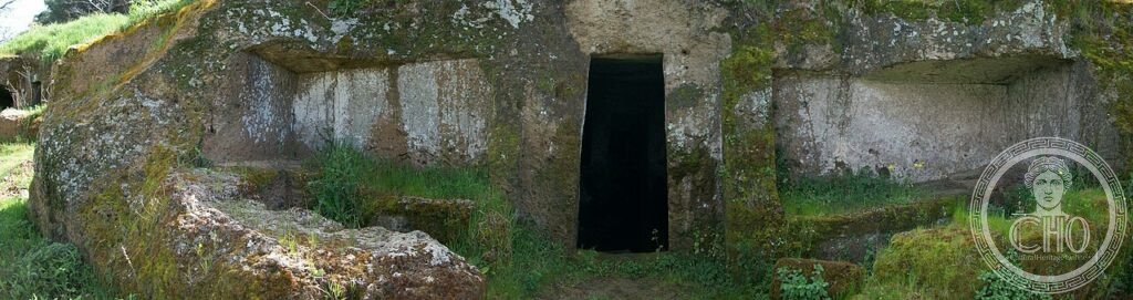 Cerveteri Banditaccia Etruscan necropolis tumuli tombs 7th century BC Lazio Italy UNESCO 2004
