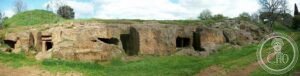 Necropolis of the Banditaccia of Cerveteri — via Wikimedia Commons