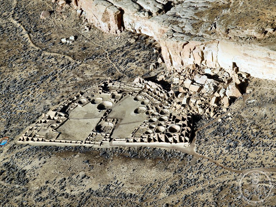 Chaco Culture Pueblo Bonito great house Ancestral Puebloans New Mexico USA UNESCO World Heritage