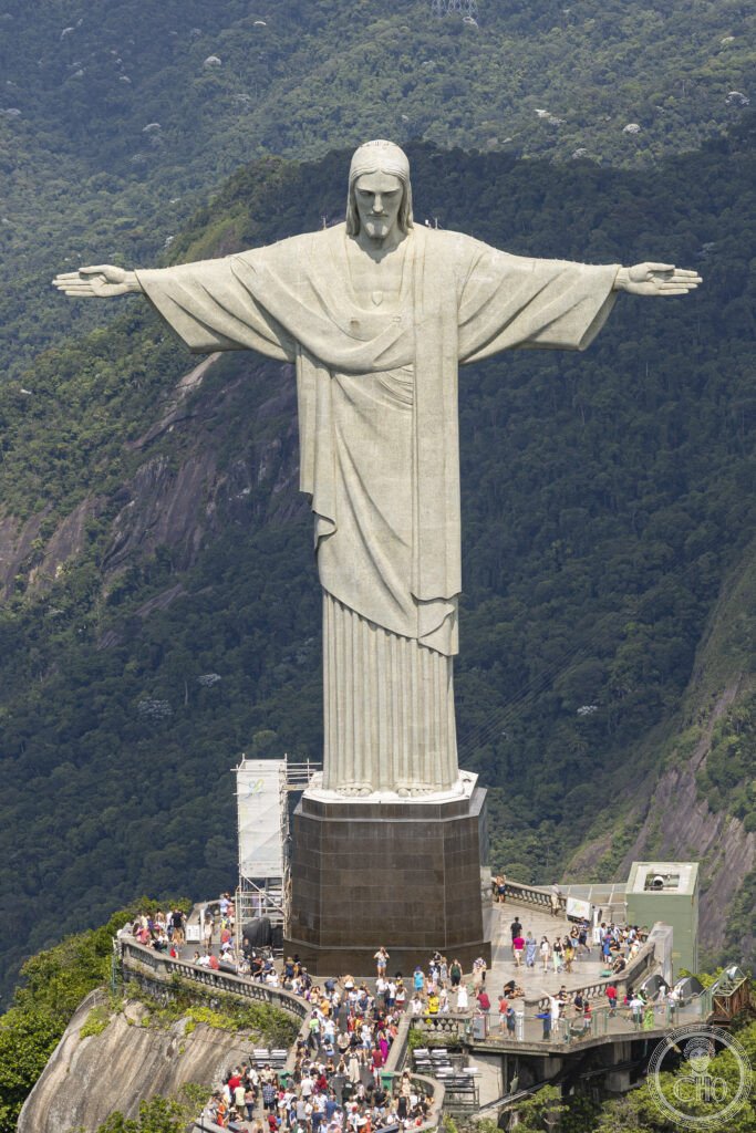 Christ the Redeemer Cristo Redentor Corcovado Rio de Janeiro Brazil Art Deco statue