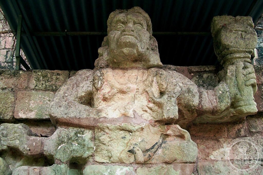 Copán Honduras Maya Hieroglyphic Stairway stelae Temple 26 UNESCO World Heritage