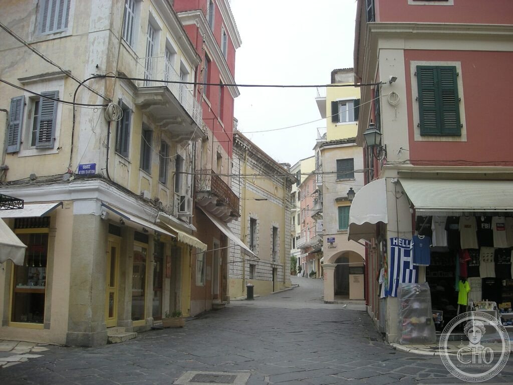 Corfu Old Town Greece Ionian Venetian fortresses Spianada esplanade UNESCO World Heritage