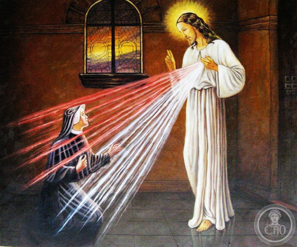 Chúa mặc khải với thánh Faustina
