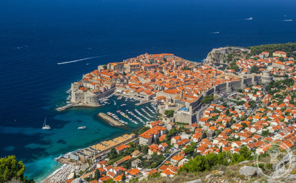 Dubrovnik Croatia Old Town city walls Adriatic Sea medieval UNESCO World Heritage Croatia