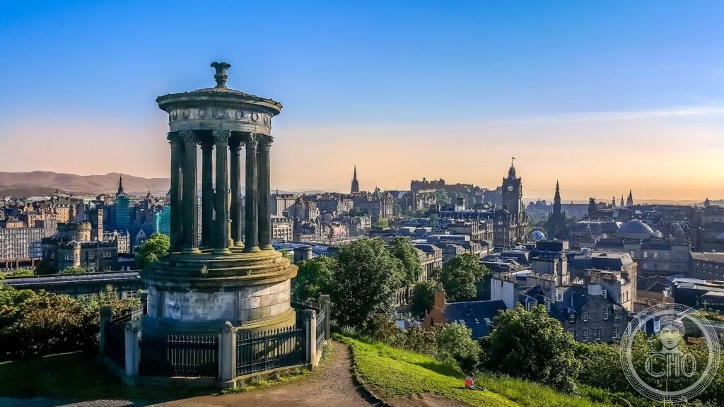 Edinburgh Castle Scotland volcanic rock Royal Mile UNESCO World Heritage Old Town New Town
