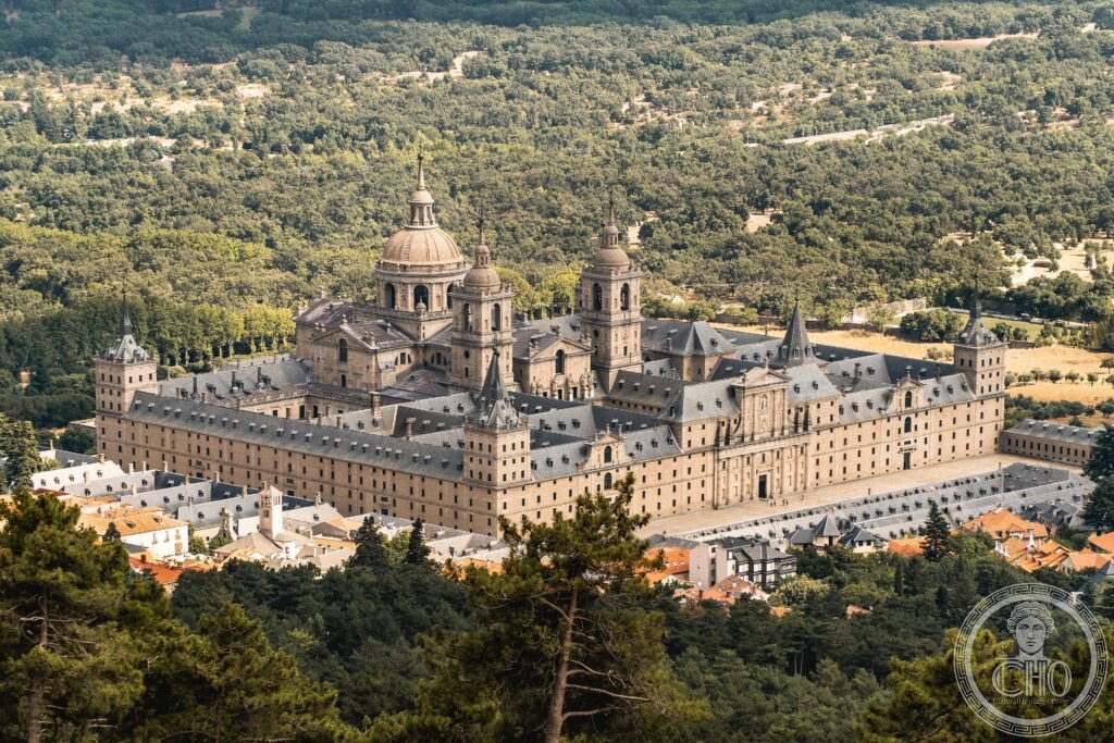 El Escorial monastery palace Philip II Spain Herreran Renaissance Juan de Herrera granite Sierra de Guadarrama Habsburg mausoleum UNESCO