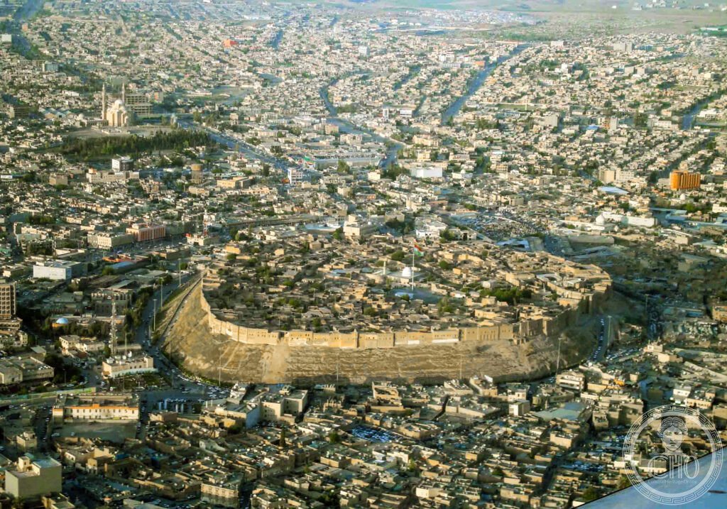 Erbil Citadel Iraq oldest continuously inhabited city mound UNESCO World Heritage