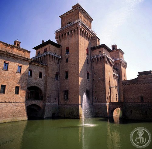 Ferrara Castello Estense Este biciclette Addizione Erculea Biagio Rossetti UNESCO 1995