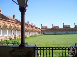 File:Certosa di Pavia, Grand Cloister, view from north side.jpg