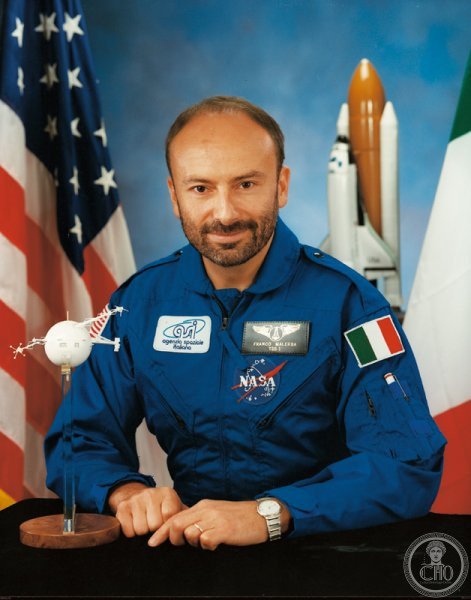 Franco Malerba, an Italian astronaut