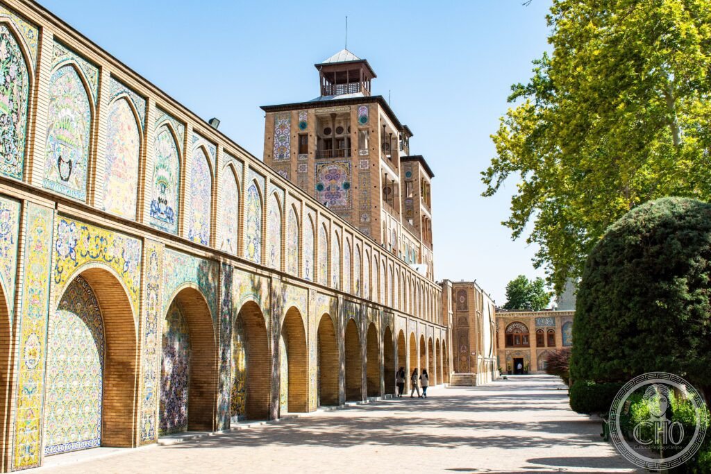 Golestan Palace Tehran Iran Qajar dynasty mirror hall Naser al-Din Shah rose garden UNESCO World Heritage Persian architecture