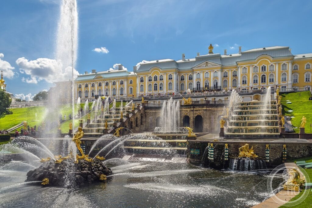 Peterhof Palace — via Wikimedia Commons