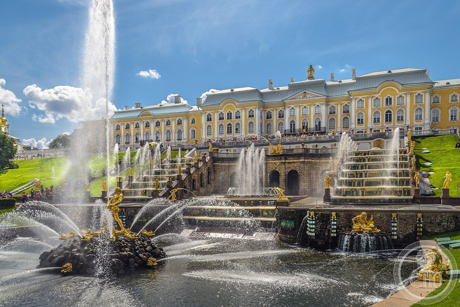 Peterhof Palace — via Wikimedia Commons