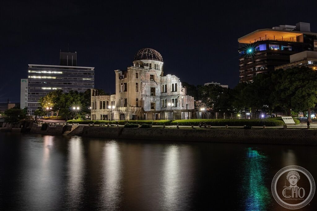 Hiroshima Peace Memorial Genbaku Dome atomic bomb Japan UNESCO World Heritage