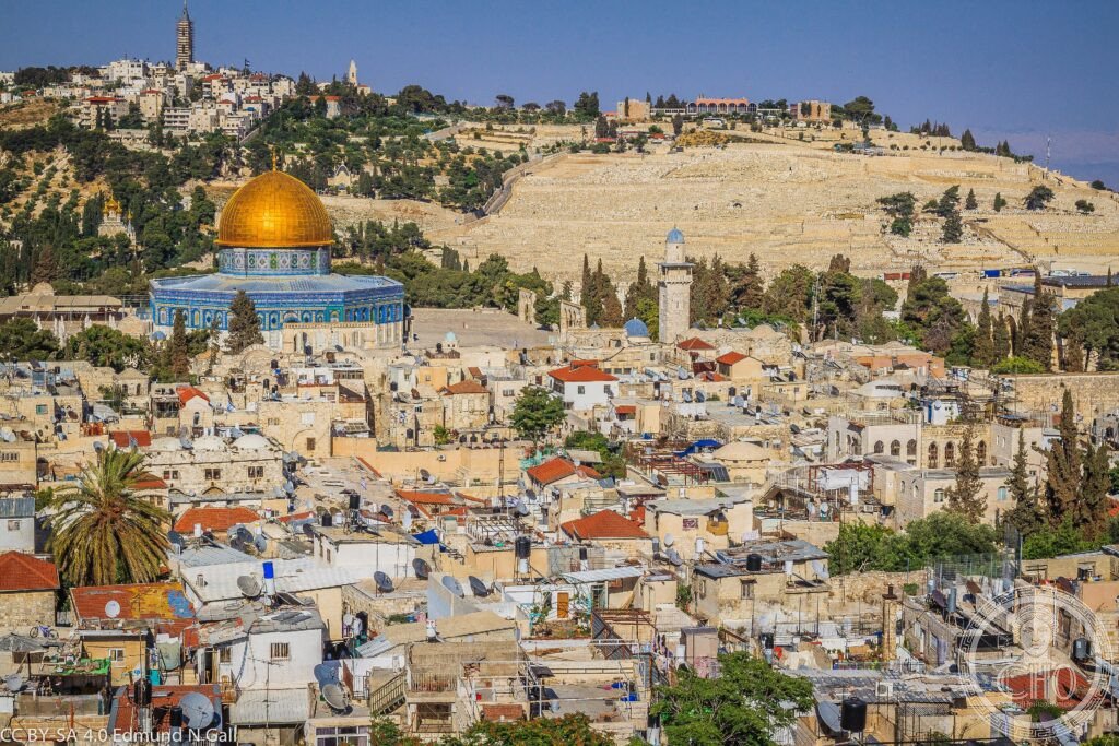 Jerusalem Old City Dome of the Rock Western Wall UNESCO World Heritage