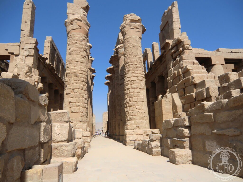 Karnak temple Hypostyle Hall Luxor Egypt Ramesses UNESCO World Heritage