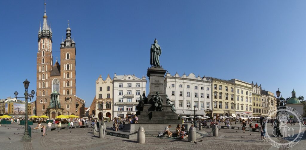 Kraków Poland Old Town Rynek Główny Market Square Wawel Castle UNESCO World Heritage medieval
