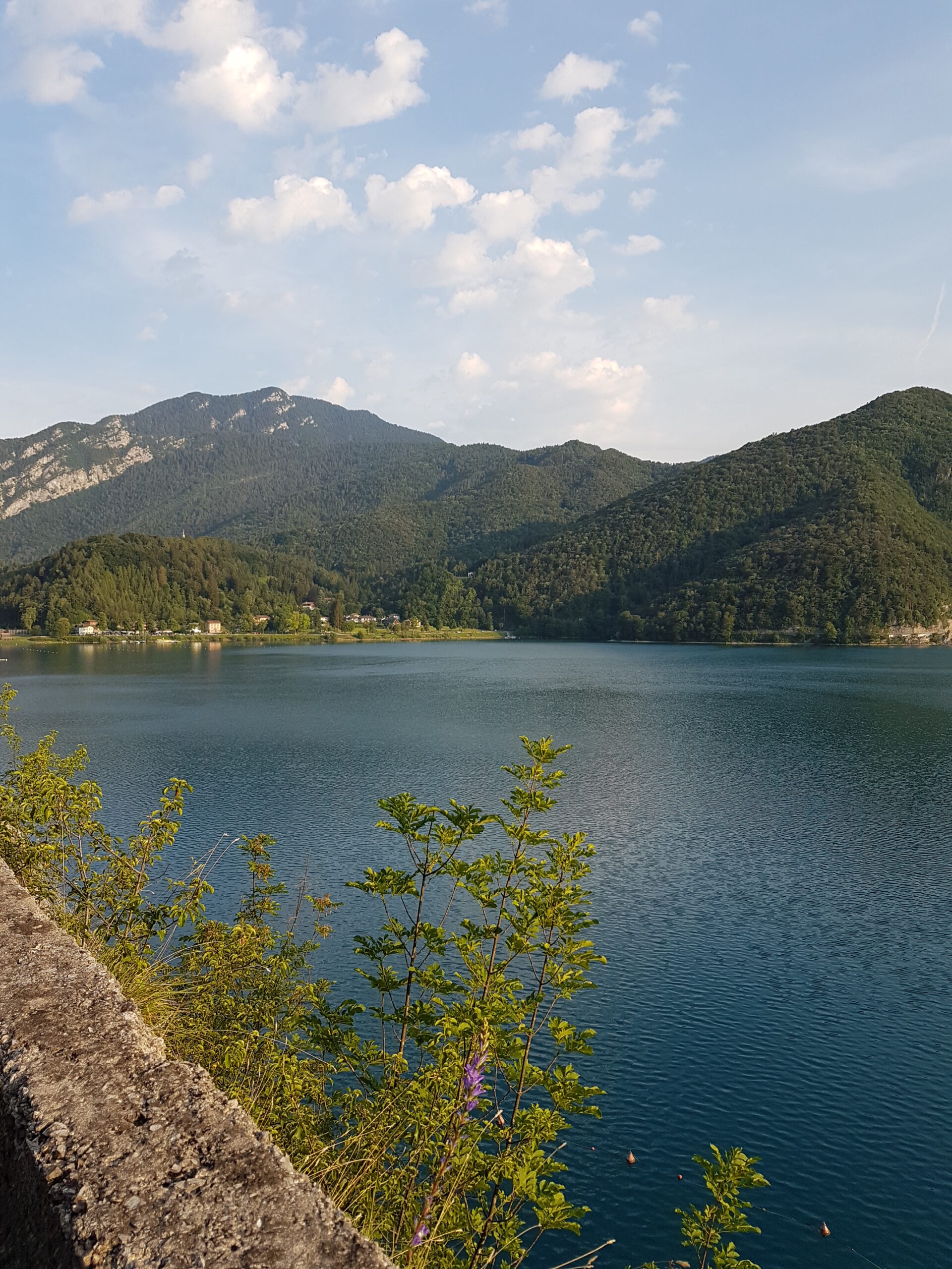 Lago di Ledro visto dal Belvedere di Mezzolago (Ledro, TN)