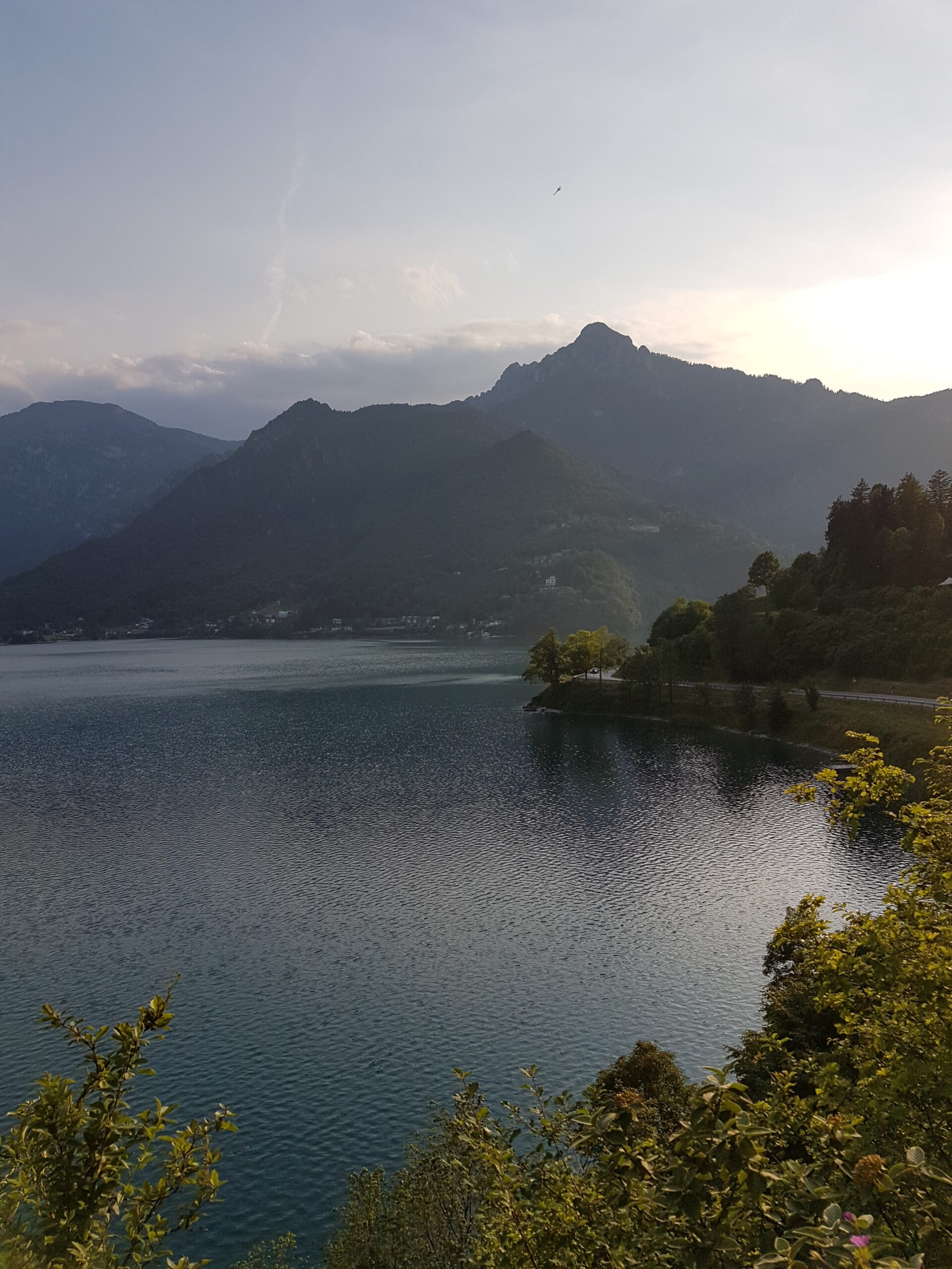 Lago di Ledro visto dal Belvedere di Mezzolago (Ledro, TN)