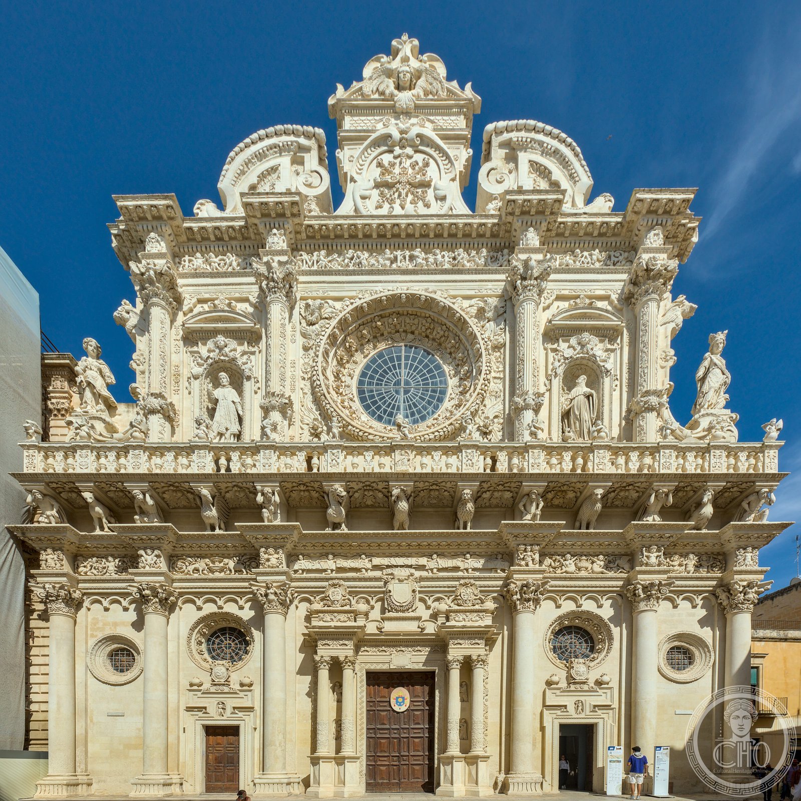 Basilica of Santa Croce is a Baroque church in Lecce