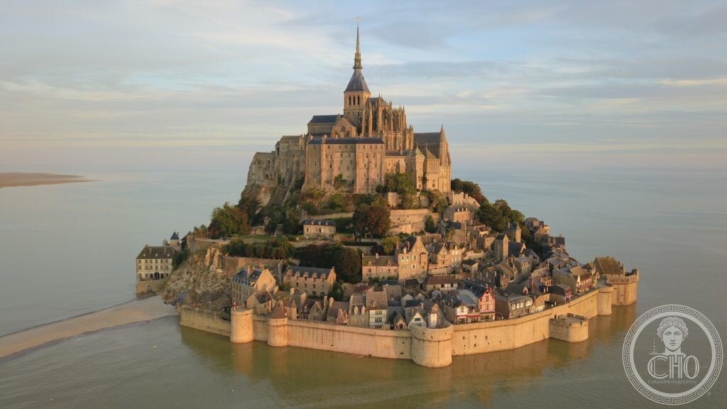 Mont-Saint-Michel tidal island abbey Normandy France UNESCO World Heritage