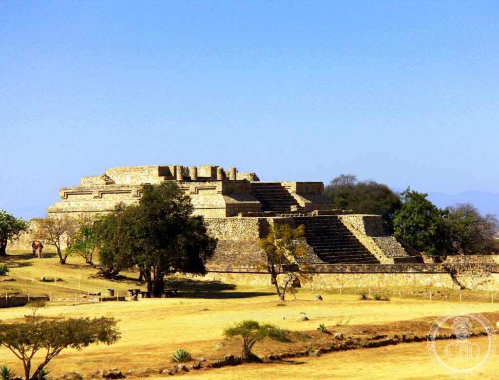 Monte Albán Mexico Zapotec hilltop city grand plaza pyramids UNESCO World Heritage Oaxaca Valley