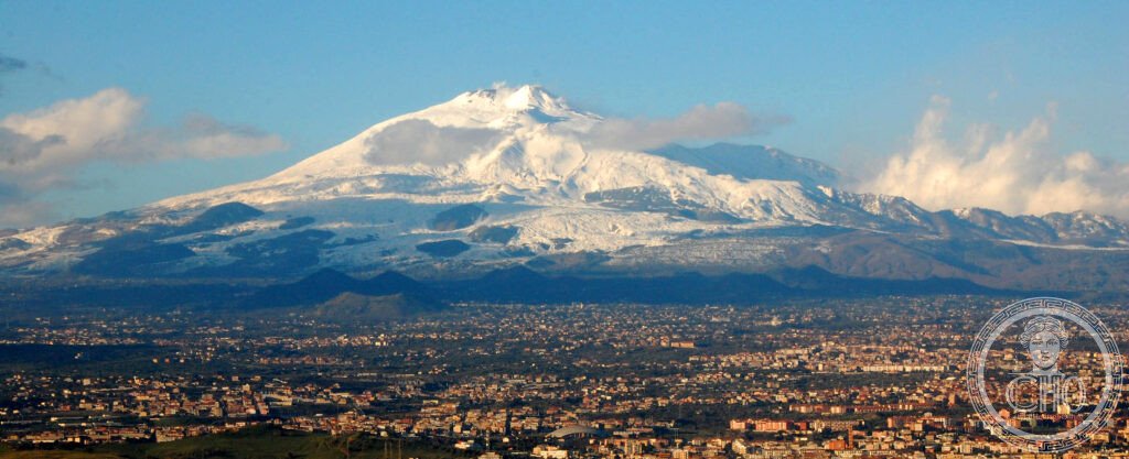 Monte Etna Sicily active stratovolcano lava flows crater night eruption UNESCO Natural Heritage 2013 highest active volcano Europe