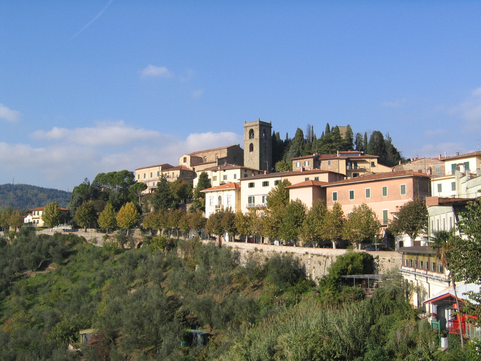 Montecatini Terme, Montecatini Alto, Panorama
